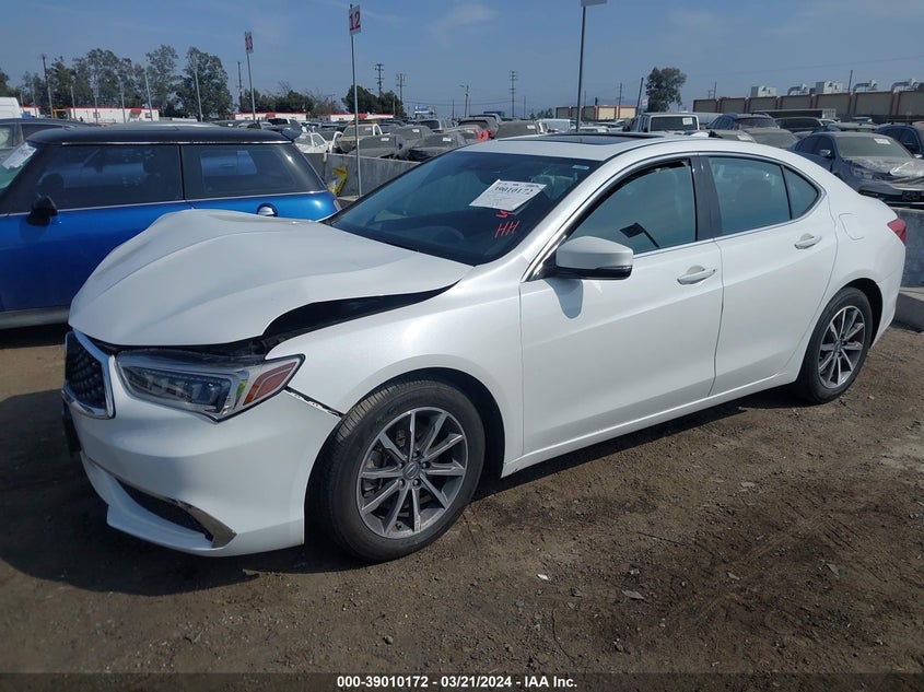 VIN 19UUB1F32LA017580 2020 ACURA TLX STANDARD
