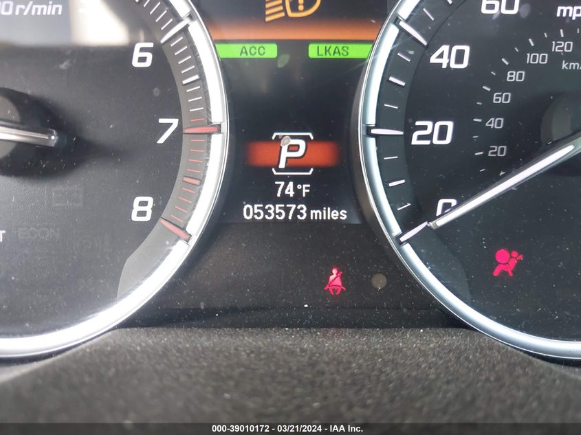 VIN 19UUB1F32LA017580 2020 ACURA TLX STANDARD