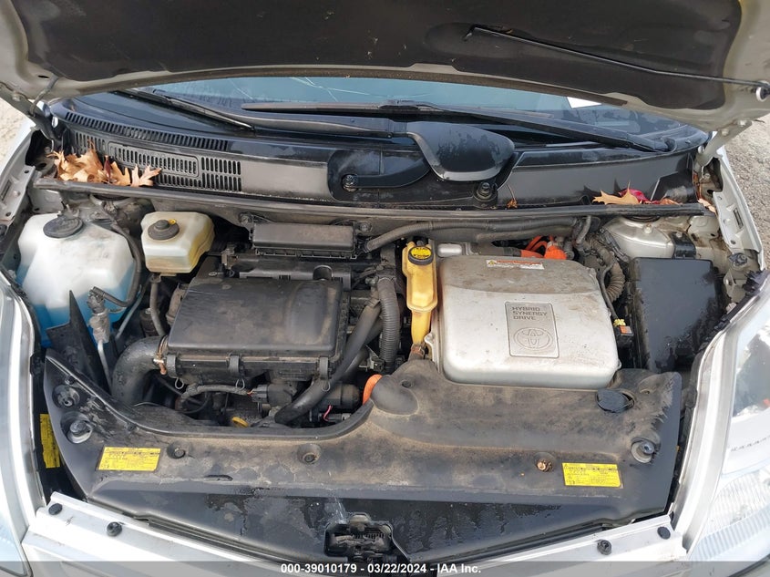 2008 TOYOTA PRIUS VIN: JTDKB20U383372637