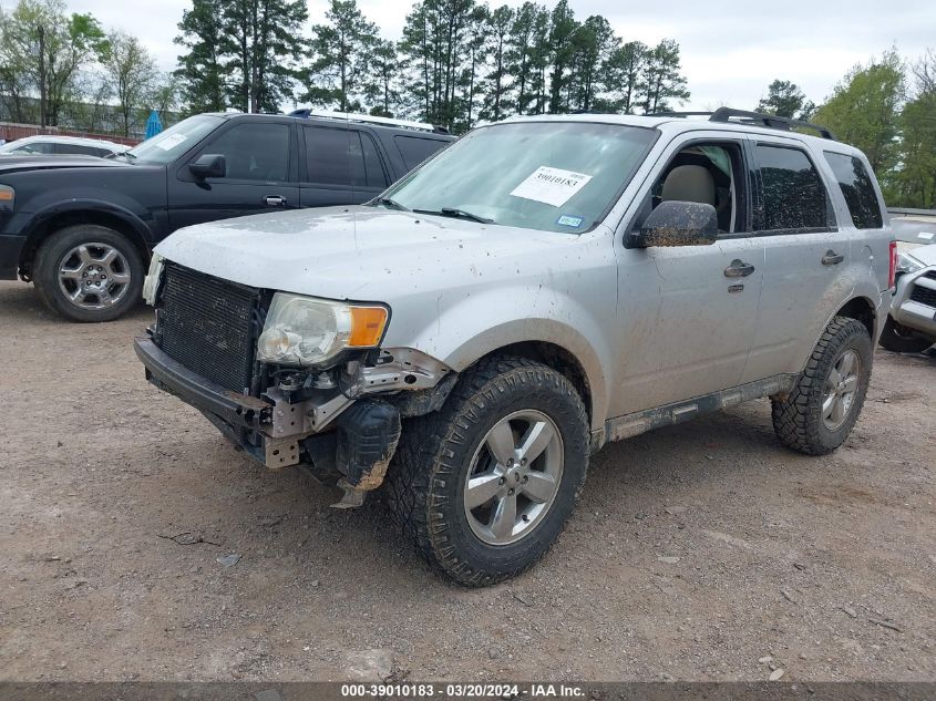 2012 Ford Escape Xlt VIN: 1FMCU0D72CKA57636 Lot: 39010183