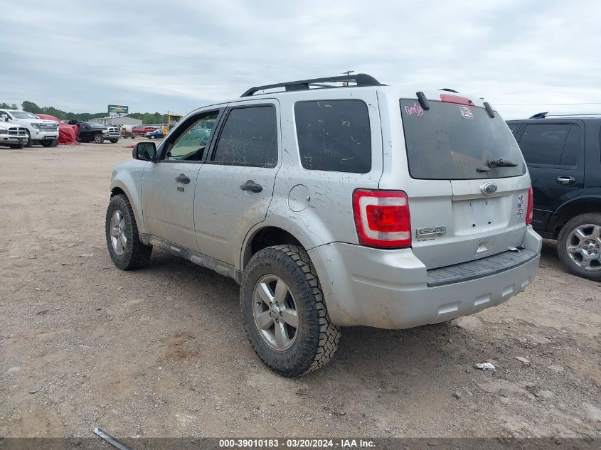 2012 Ford Escape Xlt VIN: 1FMCU0D72CKA57636 Lot: 39010183