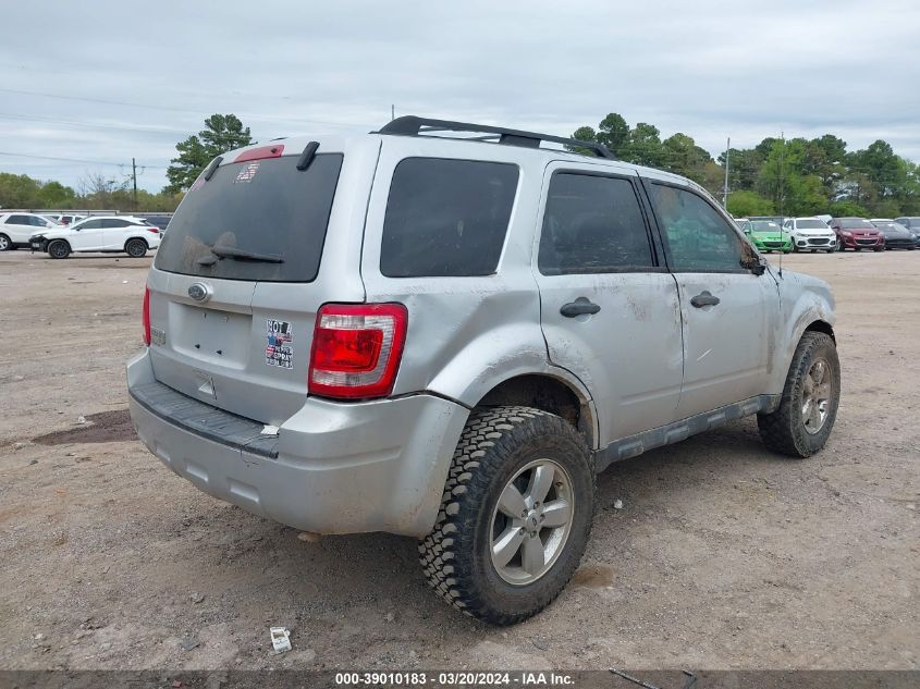 2012 Ford Escape Xlt VIN: 1FMCU0D72CKA57636 Lot: 39010183