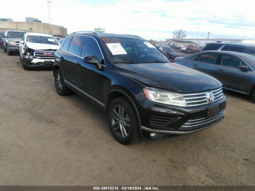 2016 VOLKSWAGEN TOUAREG VR6 LUX - WVGEF9BP9GD010270
