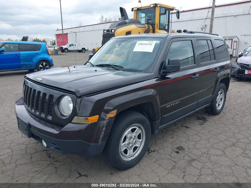 2014 JEEP PATRIOT SPORT - 1C4NJPBAXED645515