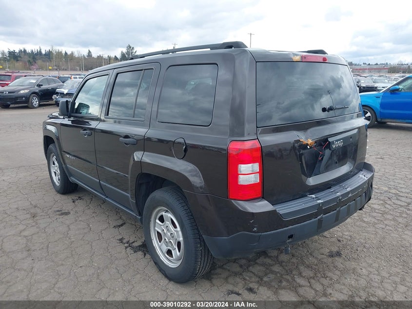 2014 JEEP PATRIOT SPORT - 1C4NJPBAXED645515