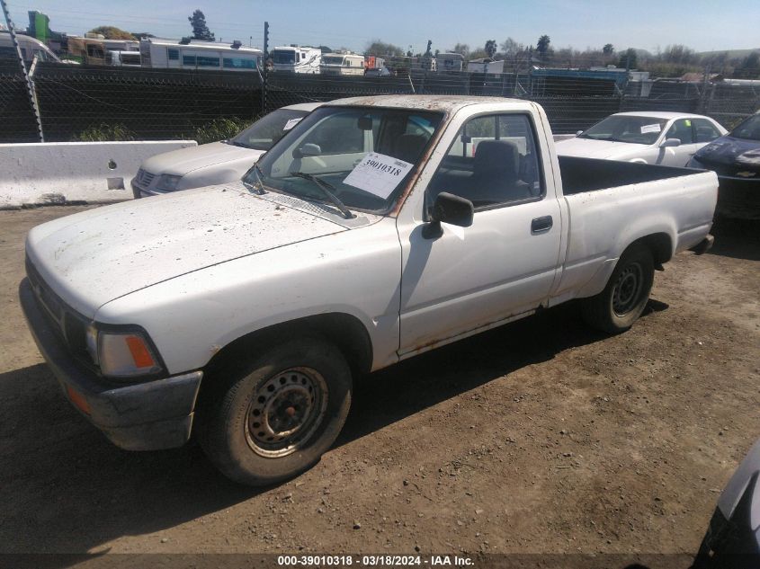 1993 Toyota Pickup 1/2 Ton Short Wheelbase VIN: JT4RN81A9P5170112 Lot: 39010318