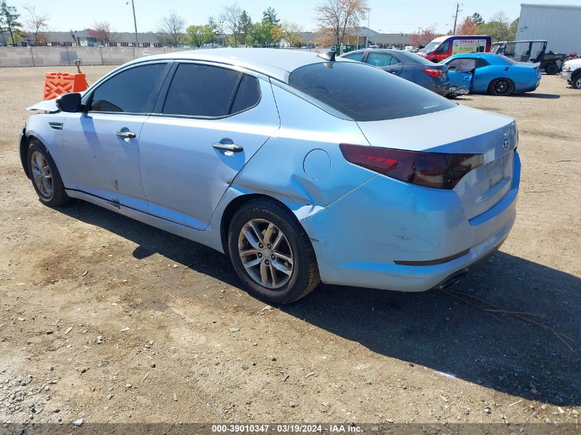 2013 Kia Optima Lx VIN: 5XXGM4A76DG211813 Lot: 39010347