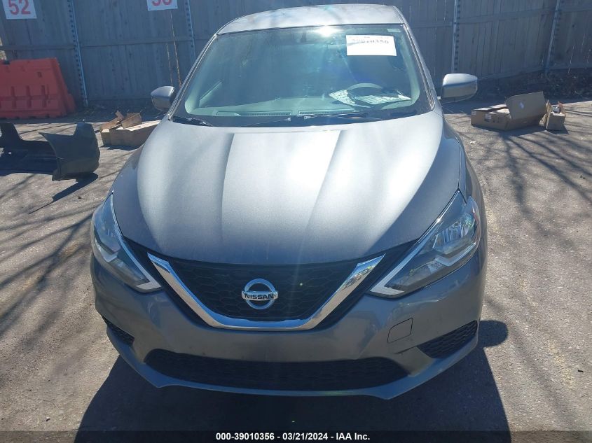 2017 Nissan Sentra Sv VIN: 3N1AB7AP0HY383851 Lot: 39010356