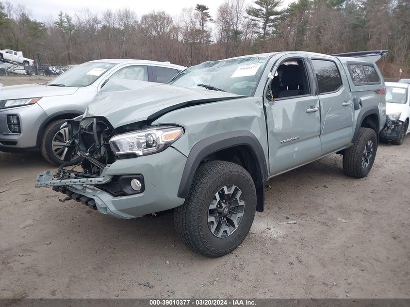 2022 TOYOTA TACOMA DOUBLE CAB/SR/SR5/TRD SPO - 3TYCZ5AN1NT104306