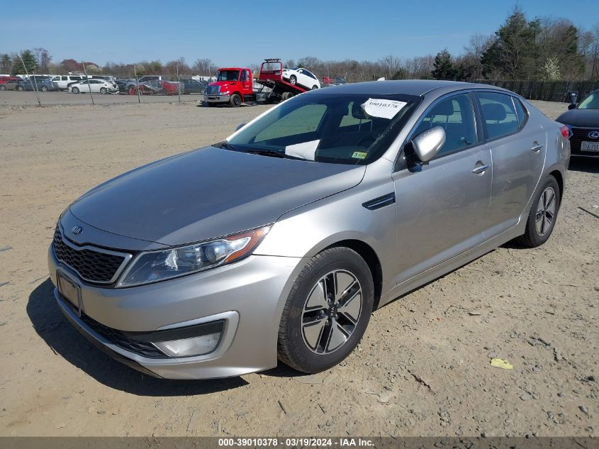 KNAGM4AD8C5032257 | 2012 KIA OPTIMA HYBRID