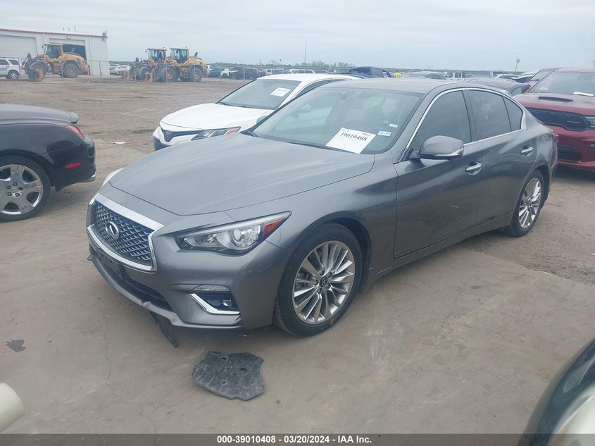 VIN JN1EV7BP7MM704515 2021 INFINITI Q50 LUXE