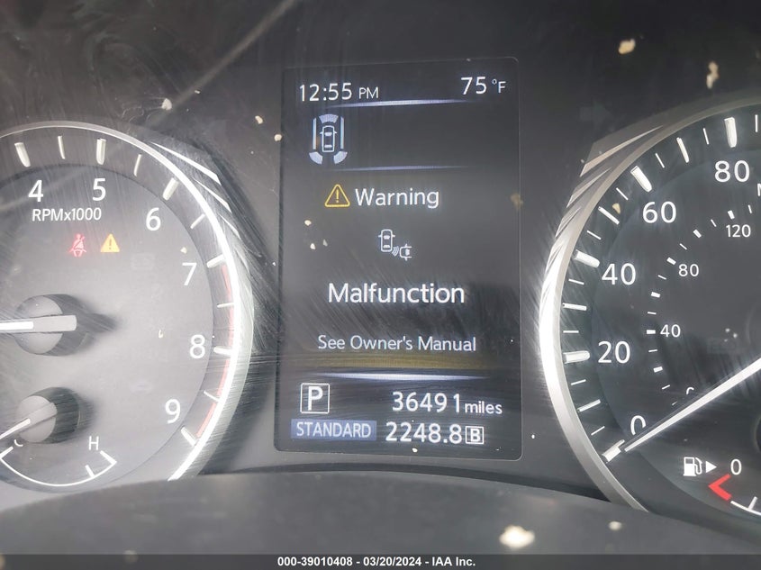 VIN JN1EV7BP7MM704515 2021 INFINITI Q50 LUXE