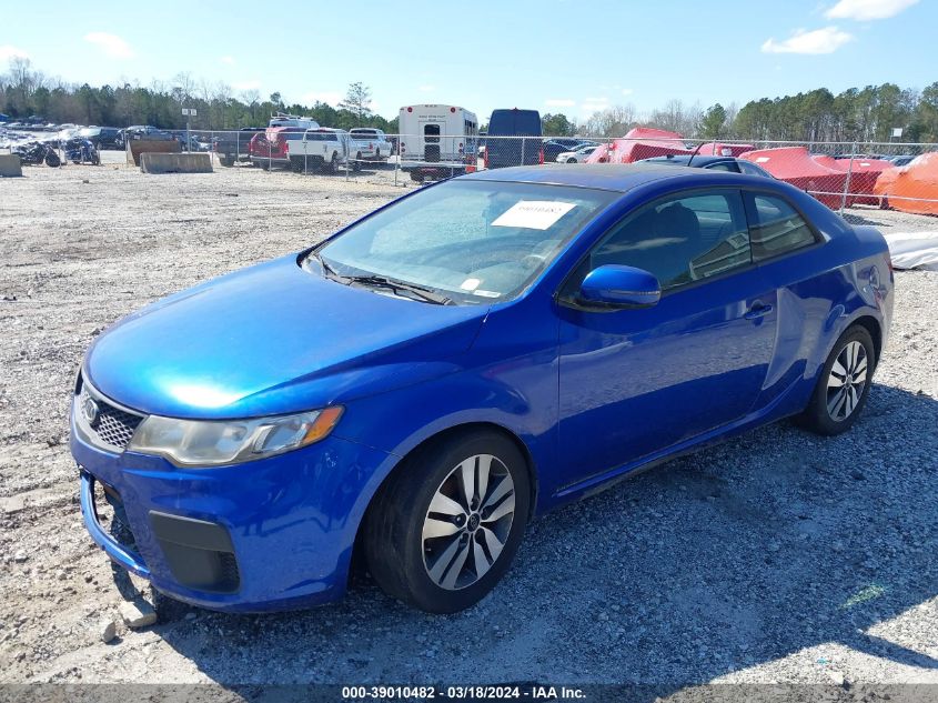 KNAFU6A21D5658420 | 2013 KIA FORTE KOUP