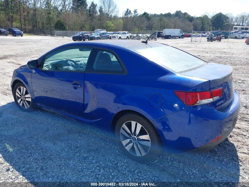 KNAFU6A21D5658420 | 2013 KIA FORTE KOUP