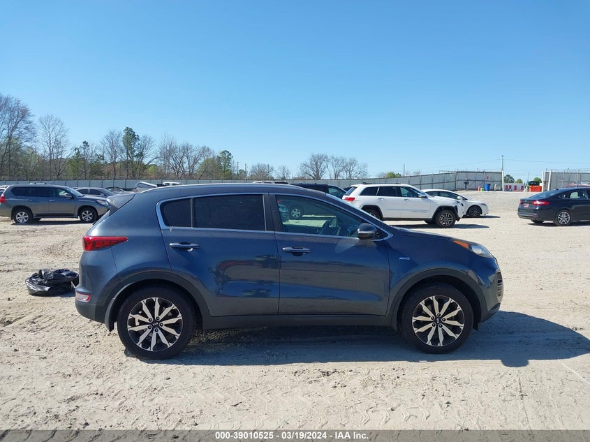 2017 KIA SPORTAGE EX - KNDPNCAC6H7175155