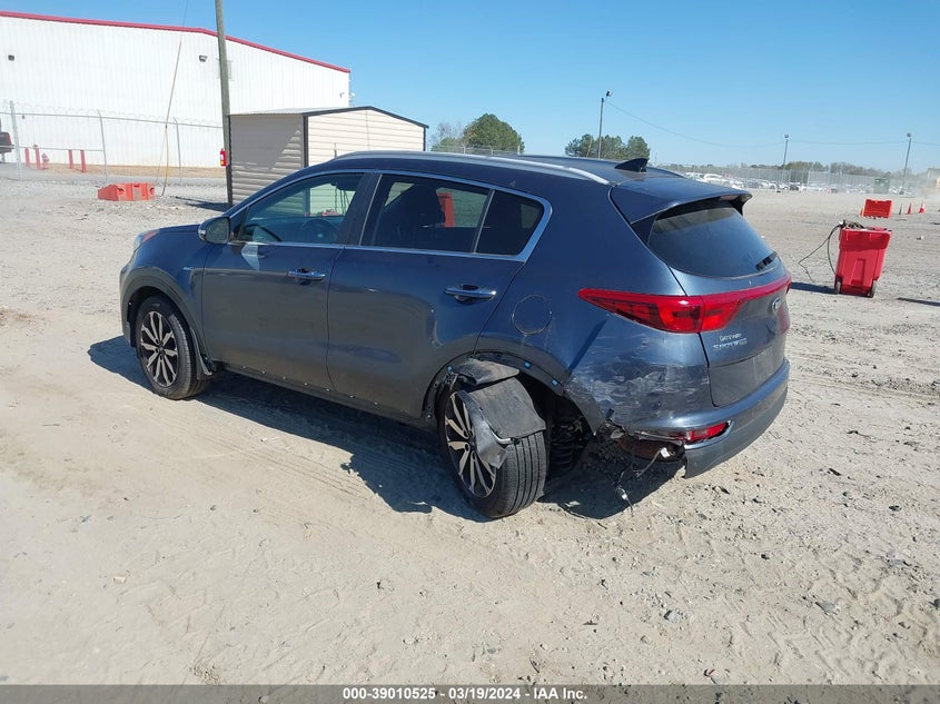 2017 KIA SPORTAGE EX - KNDPNCAC6H7175155