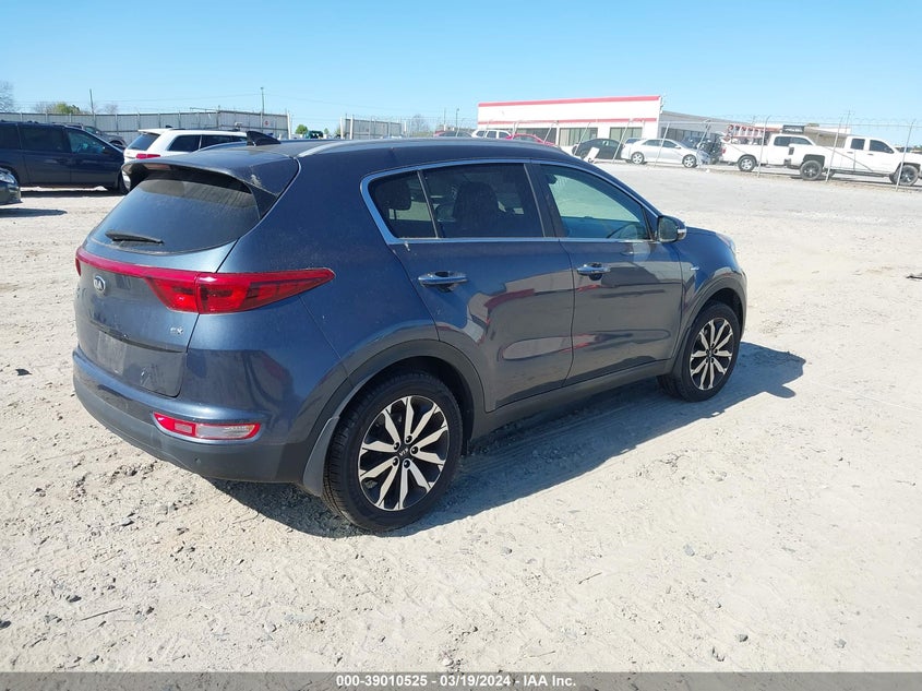 2017 KIA SPORTAGE EX - KNDPNCAC6H7175155