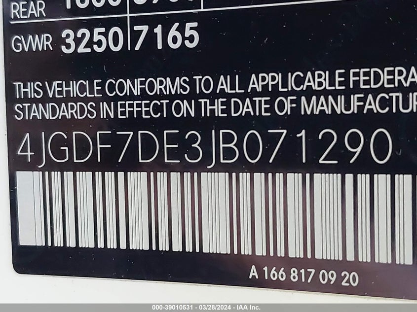 2018 MERCEDES-BENZ GLS 550 4MATIC - 4JGDF7DE3JB071290