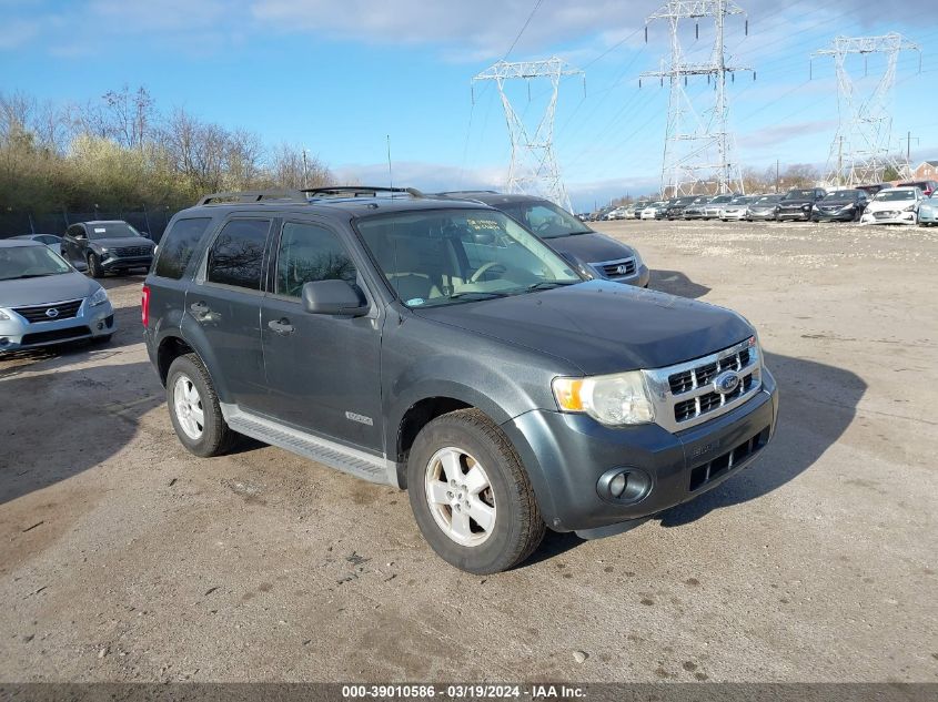 2008 Ford Escape Xlt VIN: 1FMCU93198KC92057 Lot: 39010586