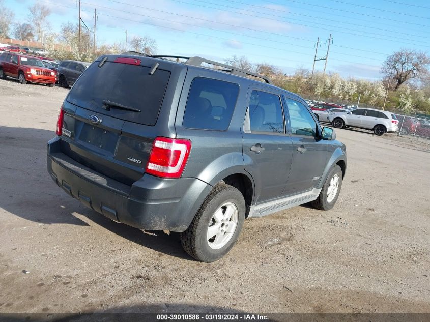 2008 Ford Escape Xlt VIN: 1FMCU93198KC92057 Lot: 39010586