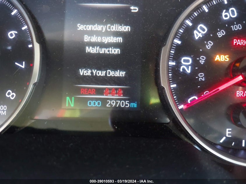 VIN JTMW1RFV5KD030167 2019 TOYOTA RAV4 XLE