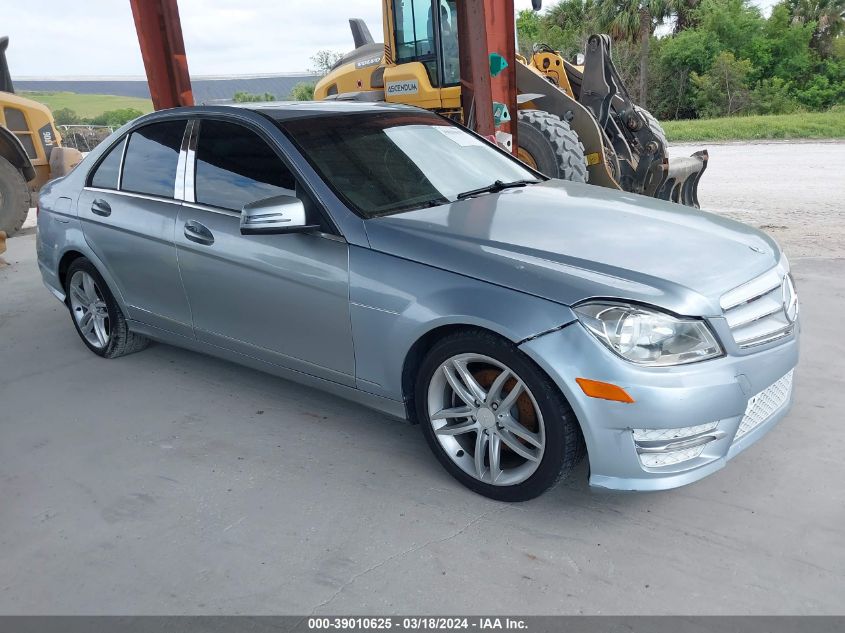 WDDGF4HB2DA773679 | 2013 MERCEDES-BENZ C 250