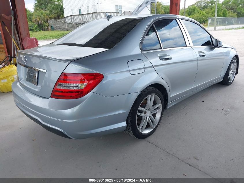 WDDGF4HB2DA773679 | 2013 MERCEDES-BENZ C 250