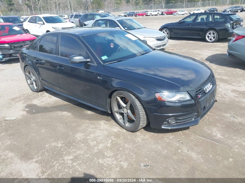 WAUKGAFL9CA107832 2012 Audi S4 3.0 Premium Plus