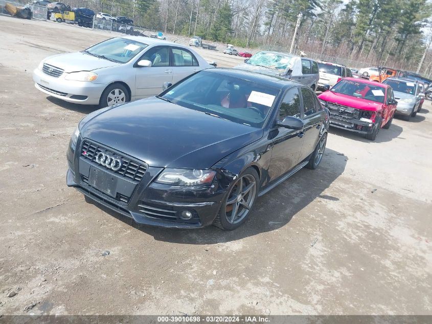 WAUKGAFL9CA107832 2012 Audi S4 3.0 Premium Plus