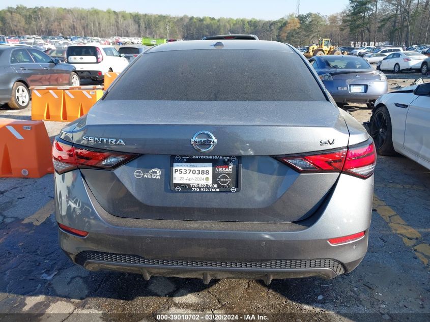 2021 Nissan Sentra Sv Xtronic Cvt VIN: 3N1AB8CV9MY262215 Lot: 39010702