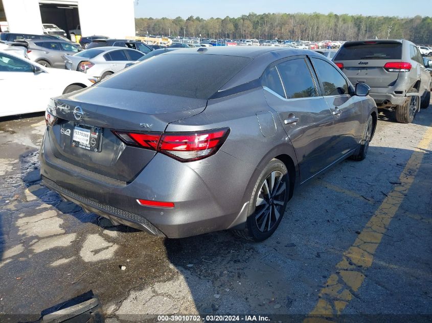 2021 Nissan Sentra Sv Xtronic Cvt VIN: 3N1AB8CV9MY262215 Lot: 39010702