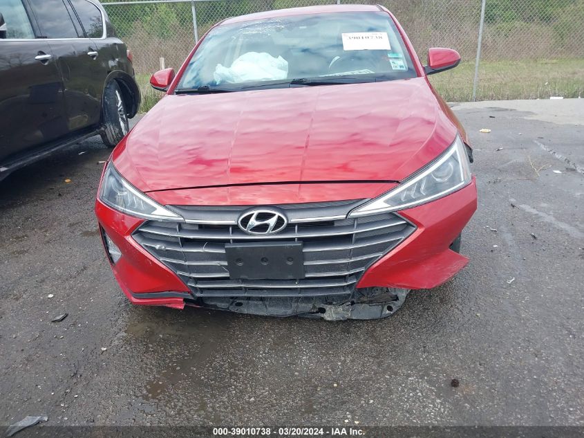 2019 Hyundai Elantra Sel VIN: 5NPD84LF1KH439053 Lot: 39010738