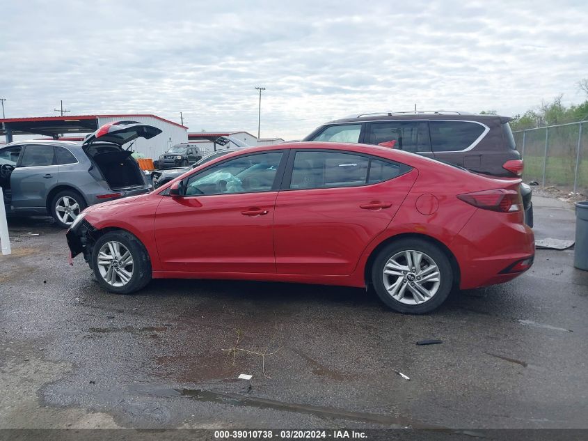 2019 Hyundai Elantra Sel VIN: 5NPD84LF1KH439053 Lot: 39010738