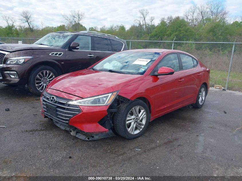 2019 Hyundai Elantra Sel VIN: 5NPD84LF1KH439053 Lot: 39010738