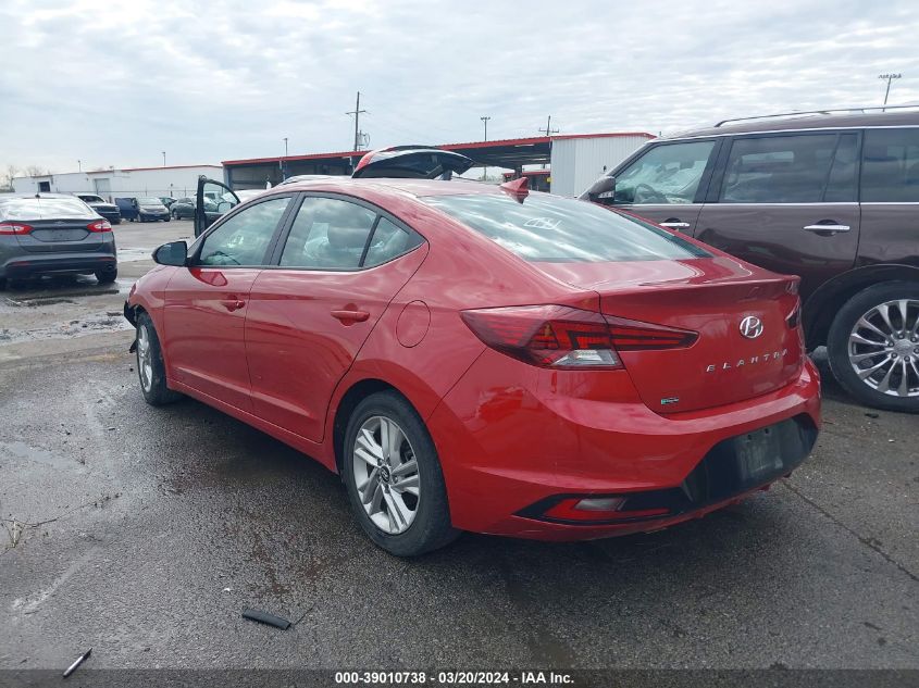 2019 Hyundai Elantra Sel VIN: 5NPD84LF1KH439053 Lot: 39010738