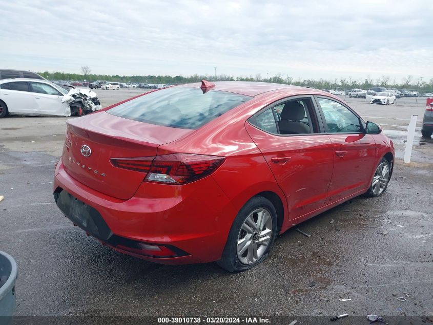 2019 Hyundai Elantra Sel VIN: 5NPD84LF1KH439053 Lot: 39010738