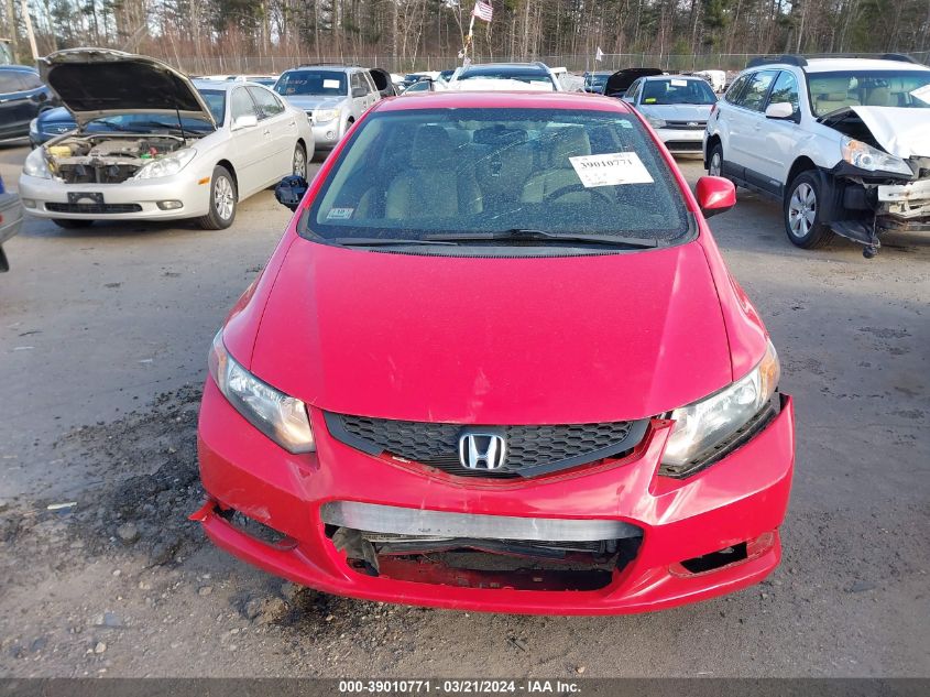 2HGFG3B5XCH567382 | 2012 HONDA CIVIC