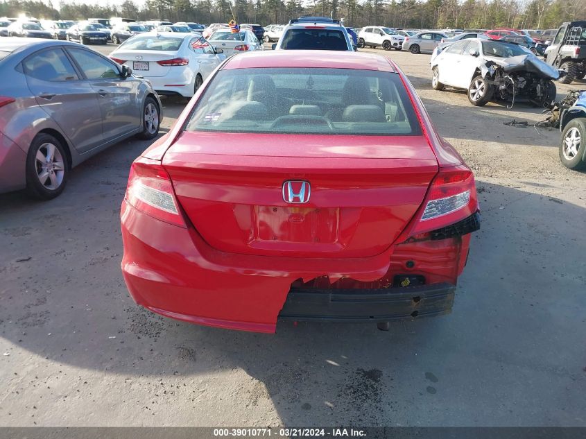 2HGFG3B5XCH567382 | 2012 HONDA CIVIC