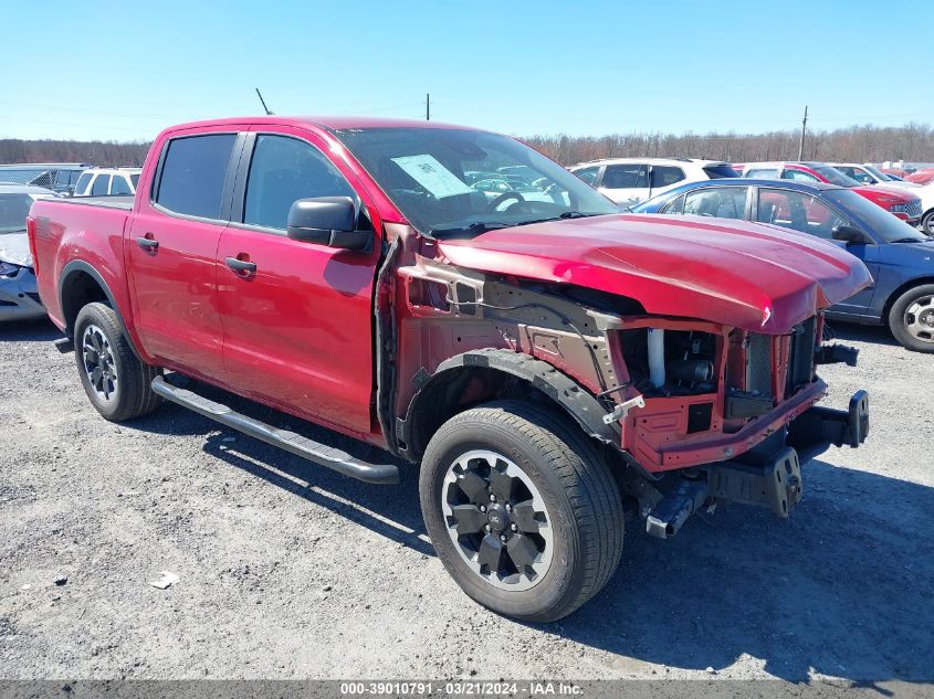 2021 Ford Ranger Xl VIN: 1FTER4EH1MLD16724 Lot: 39010791