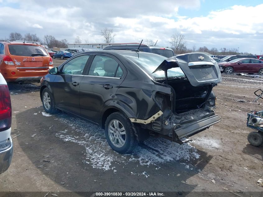 2015 Chevrolet Sonic Lt Auto VIN: 1G1JC5SH8F4181841 Lot: 39010830