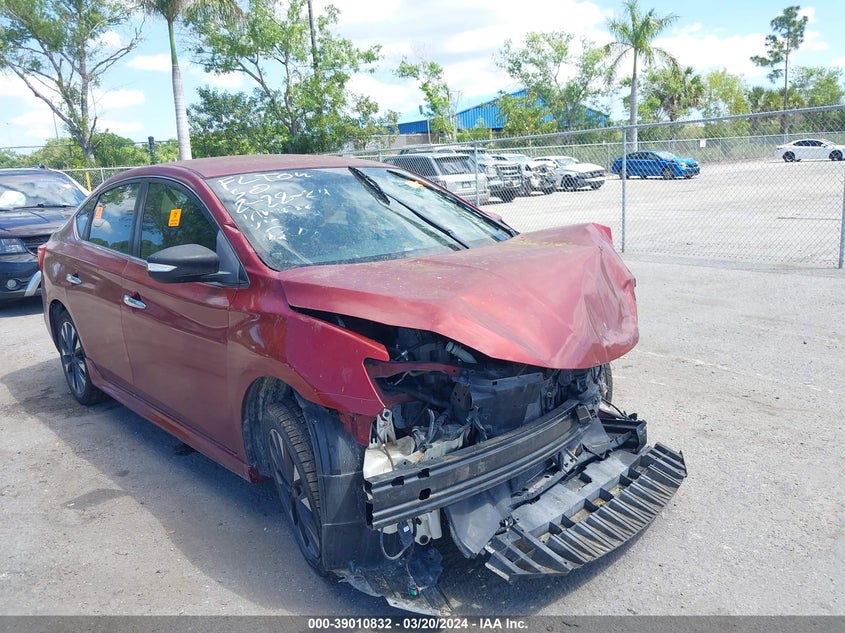 2017 Nissan Sentra Sr VIN: 3N1AB7AP3HY383634 Lot: 39010832