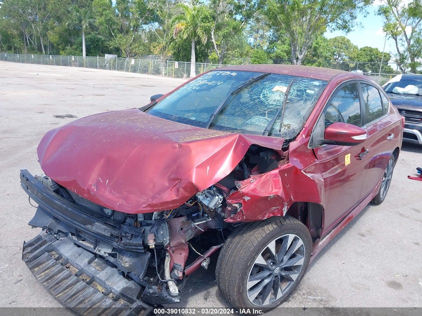 2017 Nissan Sentra Sr VIN: 3N1AB7AP3HY383634 Lot: 39010832