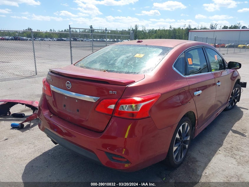 2017 Nissan Sentra Sr VIN: 3N1AB7AP3HY383634 Lot: 39010832