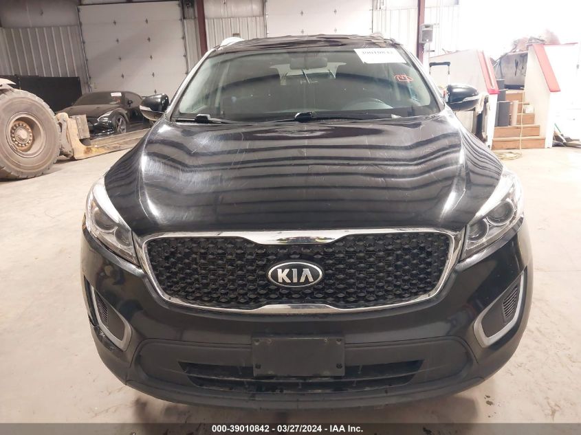 2018 Kia Sorento 3.3L Lx VIN: 5XYPGDA50JG338635 Lot: 39010842