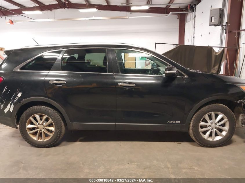 2018 Kia Sorento 3.3L Lx VIN: 5XYPGDA50JG338635 Lot: 39010842