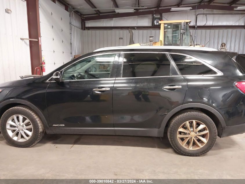 2018 Kia Sorento 3.3L Lx VIN: 5XYPGDA50JG338635 Lot: 39010842