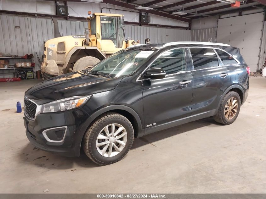 2018 Kia Sorento 3.3L Lx VIN: 5XYPGDA50JG338635 Lot: 39010842