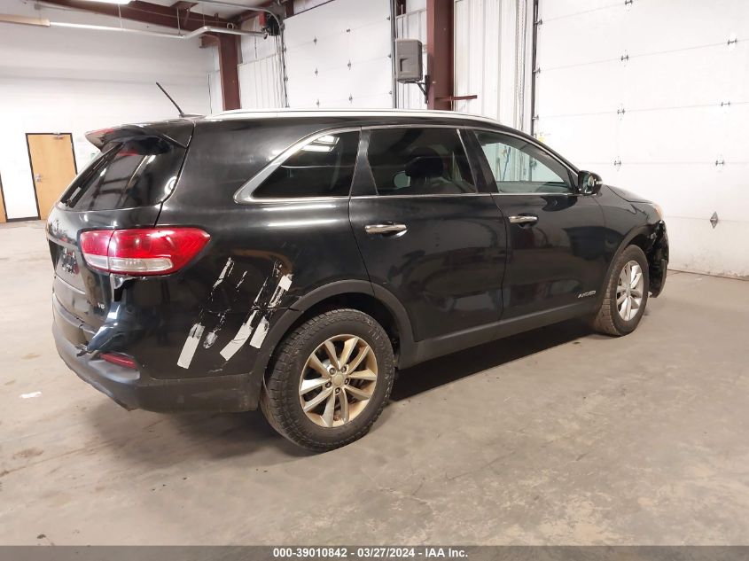 2018 Kia Sorento 3.3L Lx VIN: 5XYPGDA50JG338635 Lot: 39010842