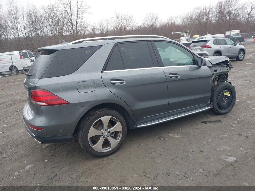 VIN 4JGDA5HB3HA901009 2017 MERCEDES-BENZ GLE 350 4MATIC