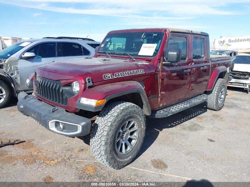 2022 Jeep Gladiator Sport S 4X4 VIN: 1C6HJTAG9NL103699 Lot: 39010855